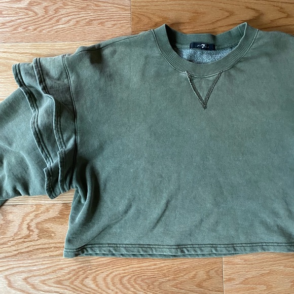 7 For All Mankind sweatshirt size M - Picture 4 of 7